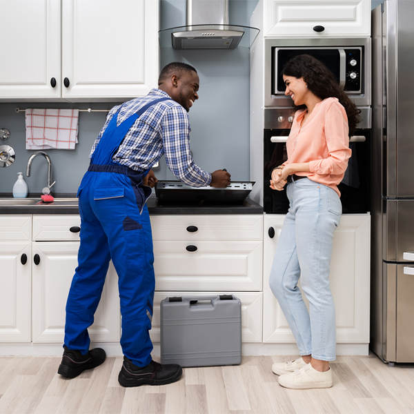 what kind of warranty do you offer on your cooktop repair services in Brownlee